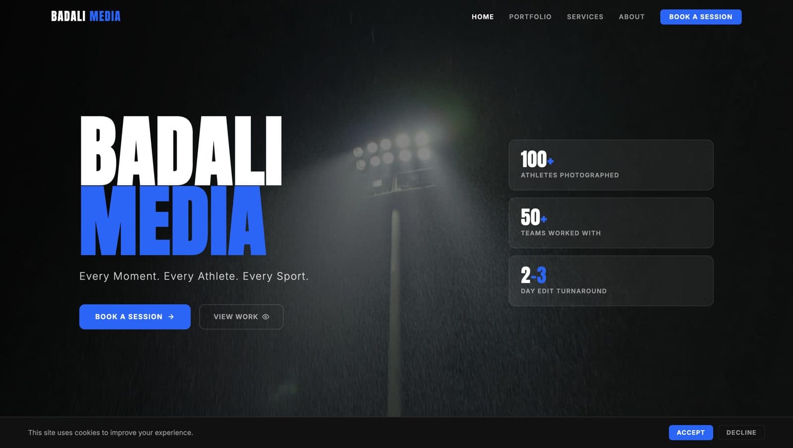 Badali Media website